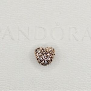 🐞❤️Authentic Pandora ROSE ⭐️RETIRED⭐️ LADYBUG HEART CHARM🎁